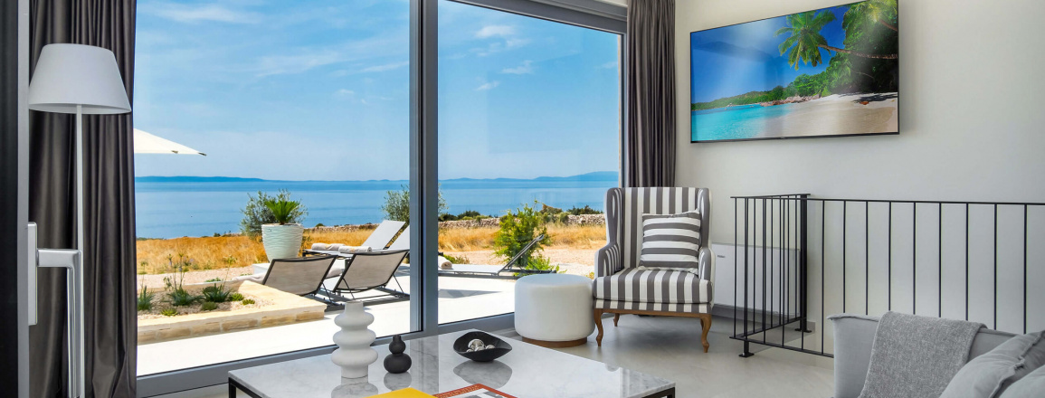 Plant Villas Novalja, Villa innen